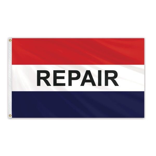 Repair Message Flag 3'x5' Standard Flag